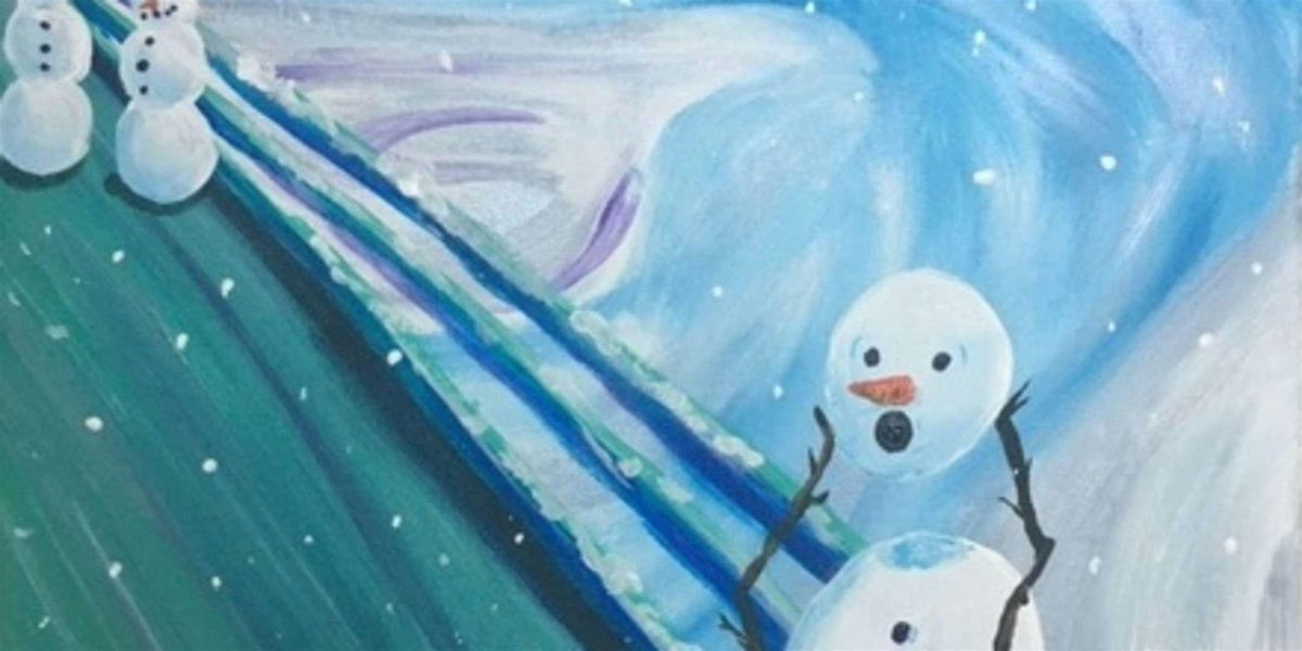 Snowman Scream - Paint and Sip by Classpop!\u2122