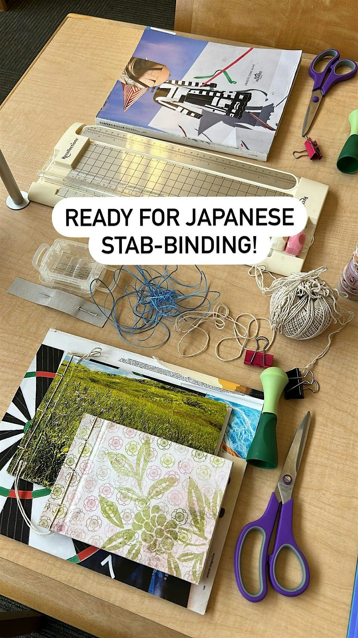 Make Your Own Journal\/ DIY Japanese Stab Binding Workshop (Los Angeles)