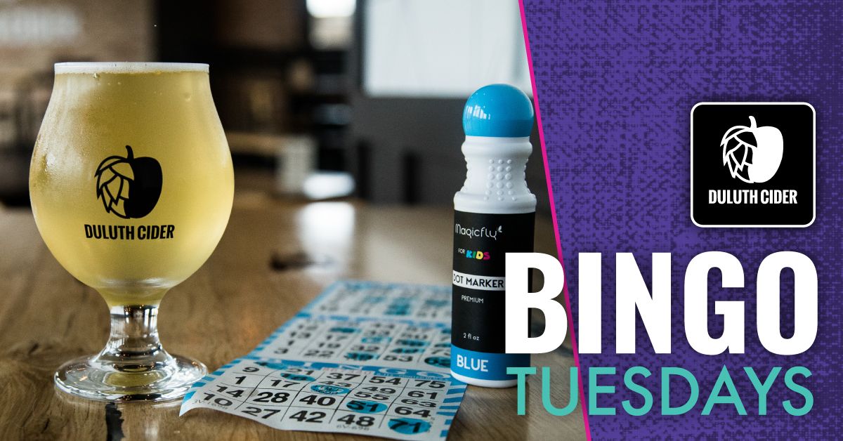 Bingo Tuesdays at Duluth Cider