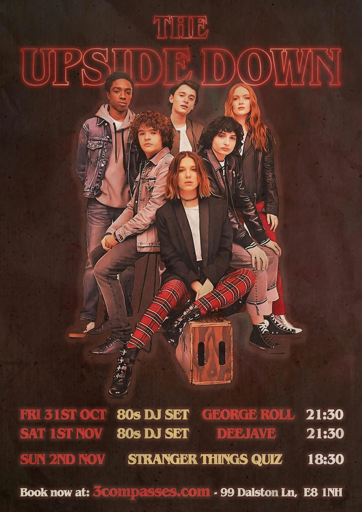 Stranger Things Halloween Party Weekender