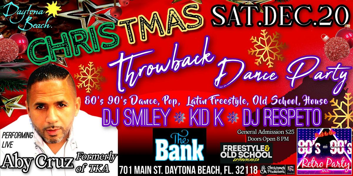 Christmas Freestyle and Old School Dance Party!