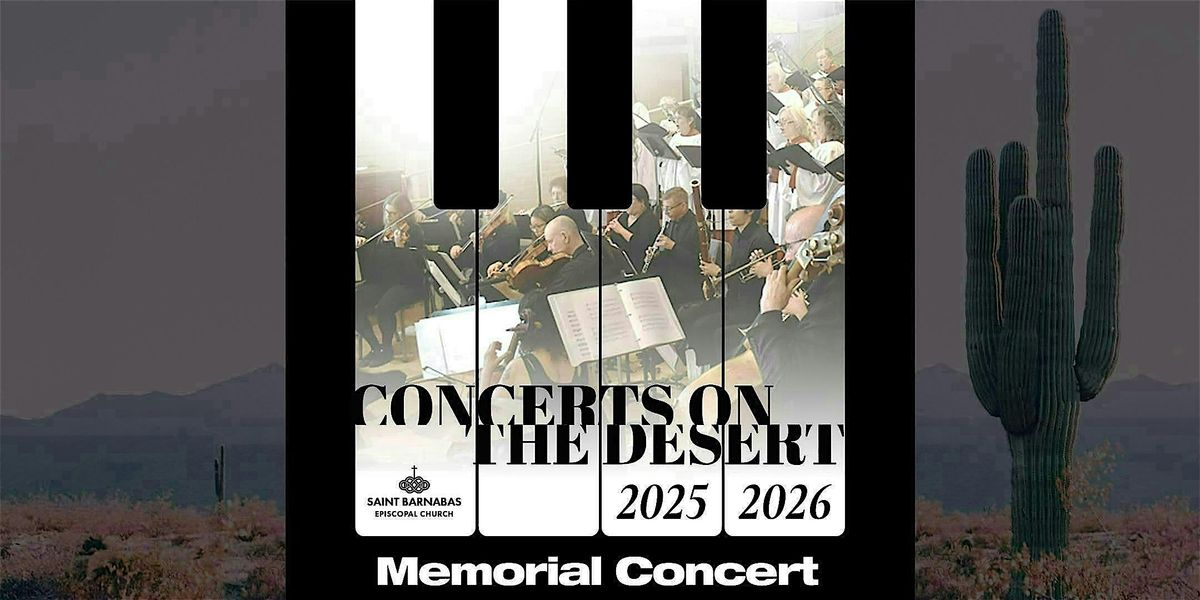 Benefit Concert of Remembrance - ticketed ($30)