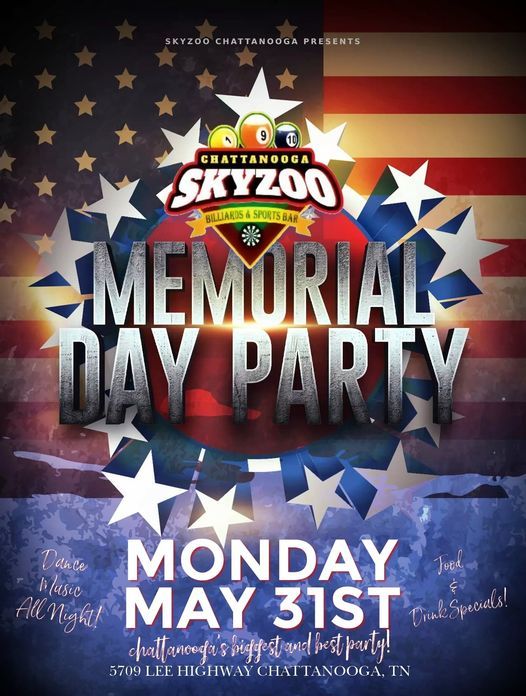 Memorial Day 2021 Party!, SkyZoo Chattanooga, 31 May 2021