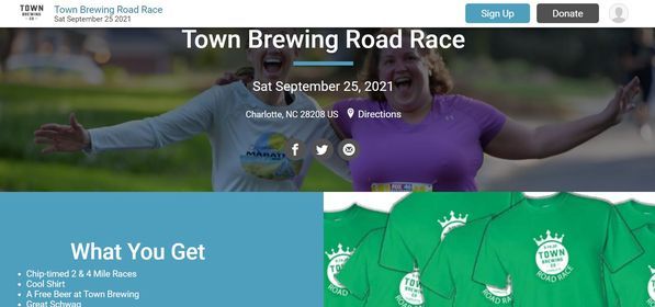Town Brewing Road Race 2021