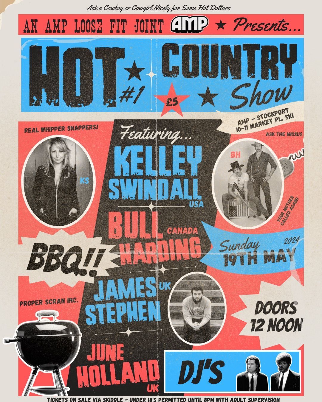 HOT COUNTRY - Country, Americana BBQ! Day Fest