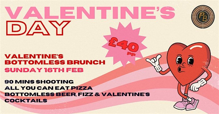 VALENTINE'S BOTTOMLESS BRUNCH @ Point Blank Shooting Newcastle