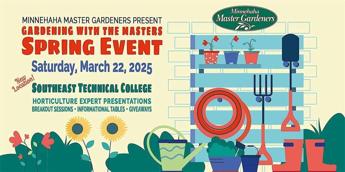 Minnehaha Master Gardeners 2025 Spring Event