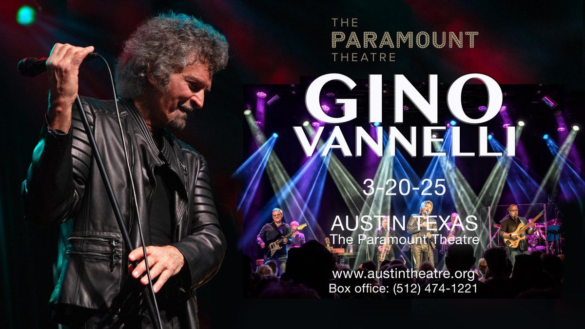 Gino Vannelli at Paramount Theatre Austin