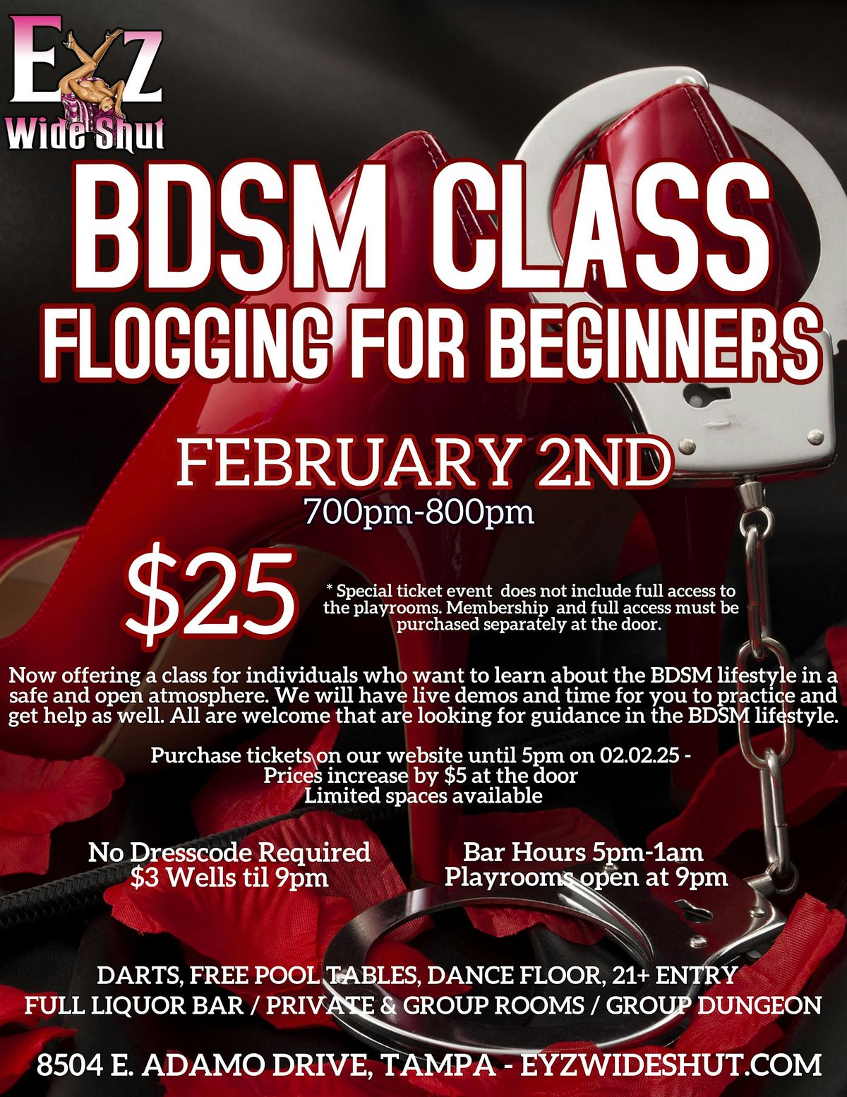 BDSM Class: Flogging for Beginners