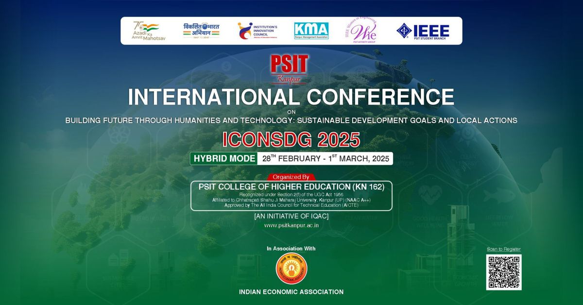 INTERNATIONAL CONFERENCE ON BUILDING FUTURE THROUGH HUMANITIES & TECHNOLOGY (ICONSDG 2025)