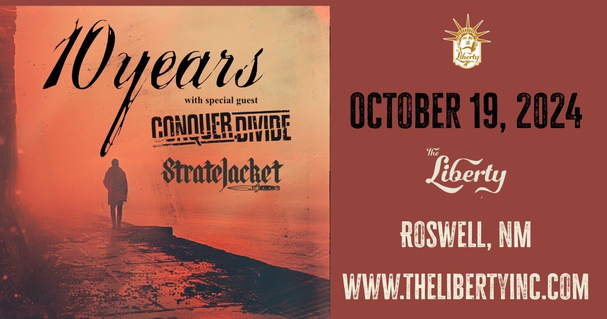 10 Years with Conquer Divide & StrateJacket