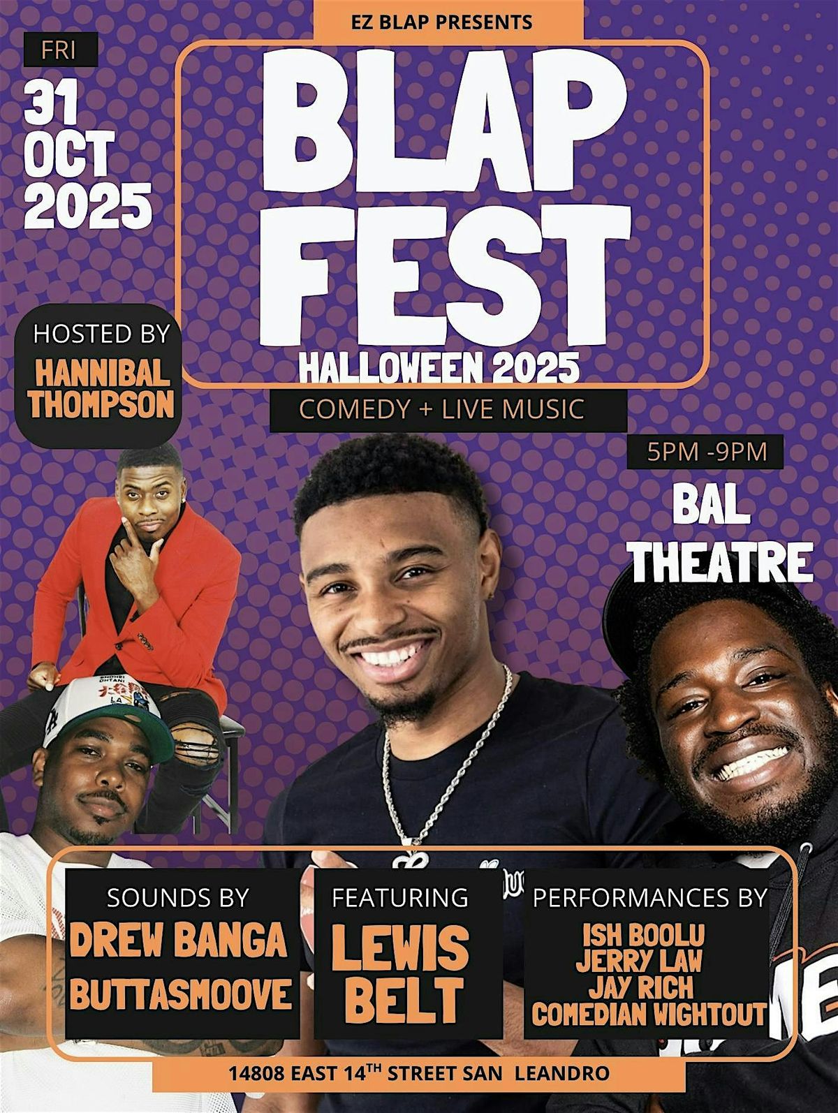Blap Fest Halloween 2025