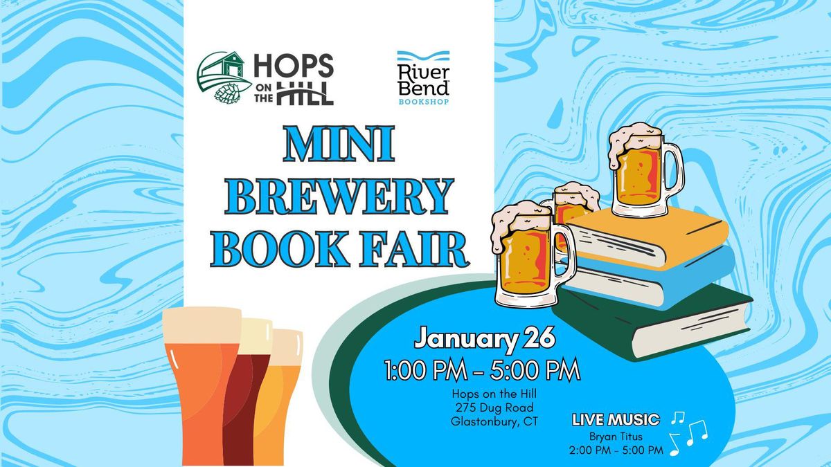 Mini Brewery Book Fair at Hops on the Hill