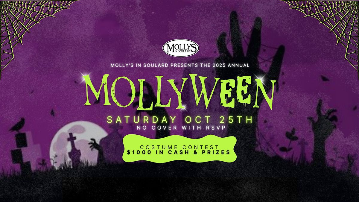 2025 Annual NO COVER Mollyween Costume Bash!