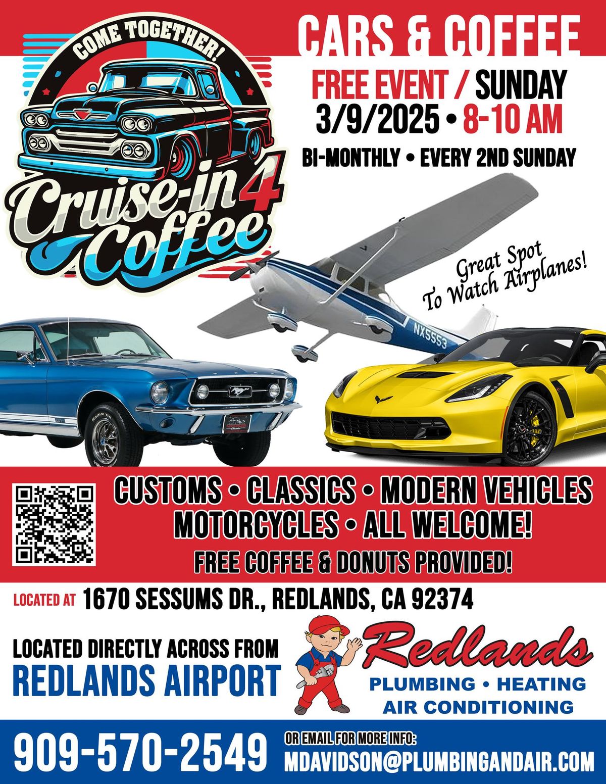 Cars & Coffee @ Redlands Plumbing, Heating & Air Conditioning