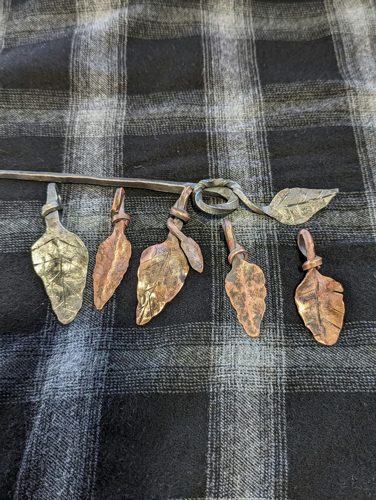 Blacksmithing: Forged Leaves