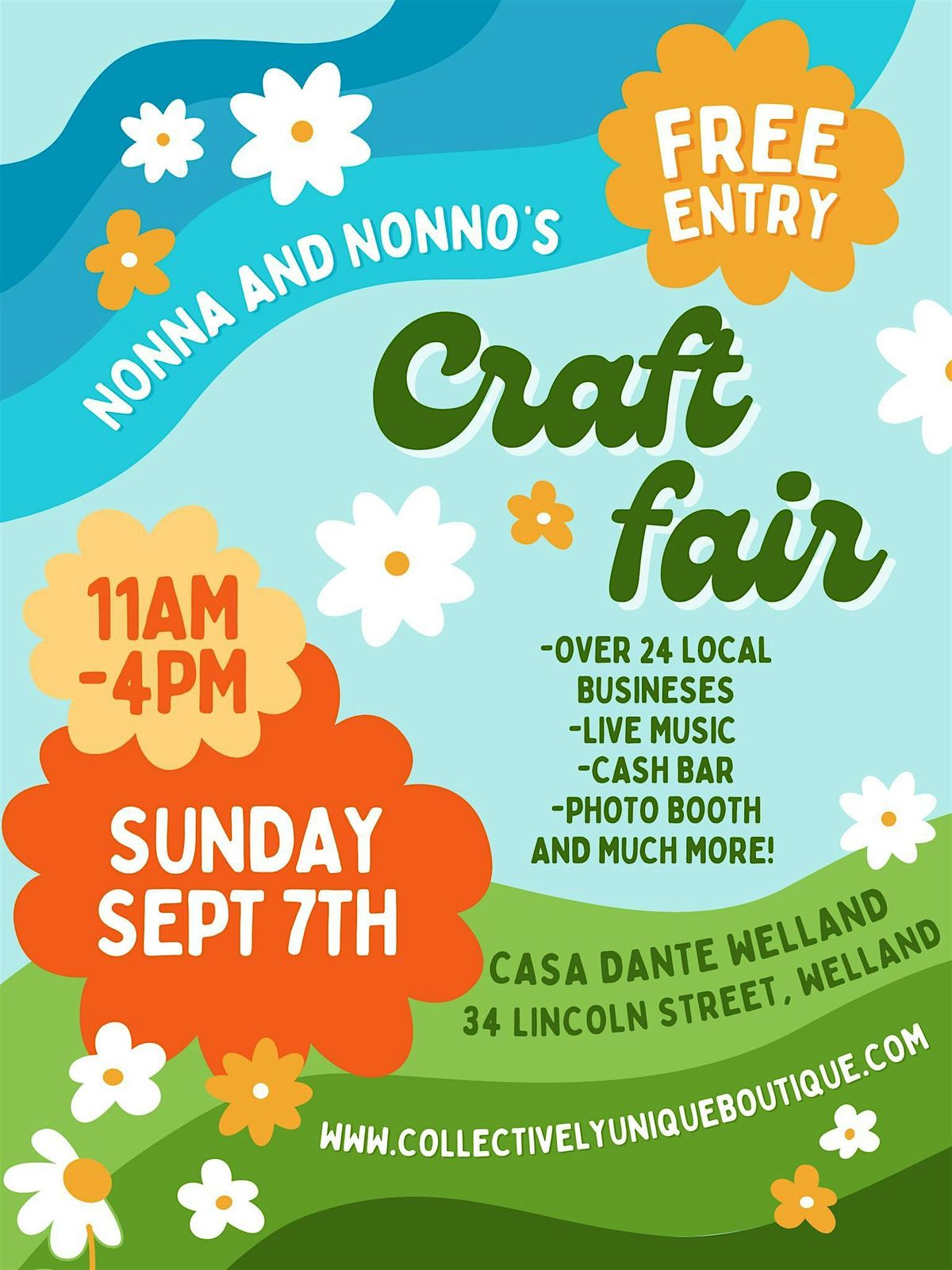 Nonna and Nonno's Craft Fair