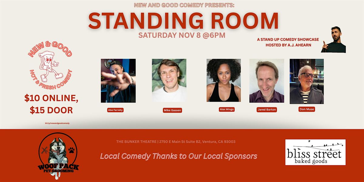Standing Room: A Standup Comedy Showcase