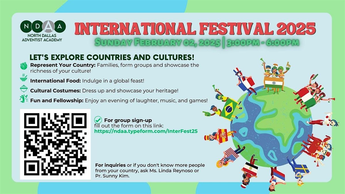 International Festival 2025 at North Dallas Adventist Academy