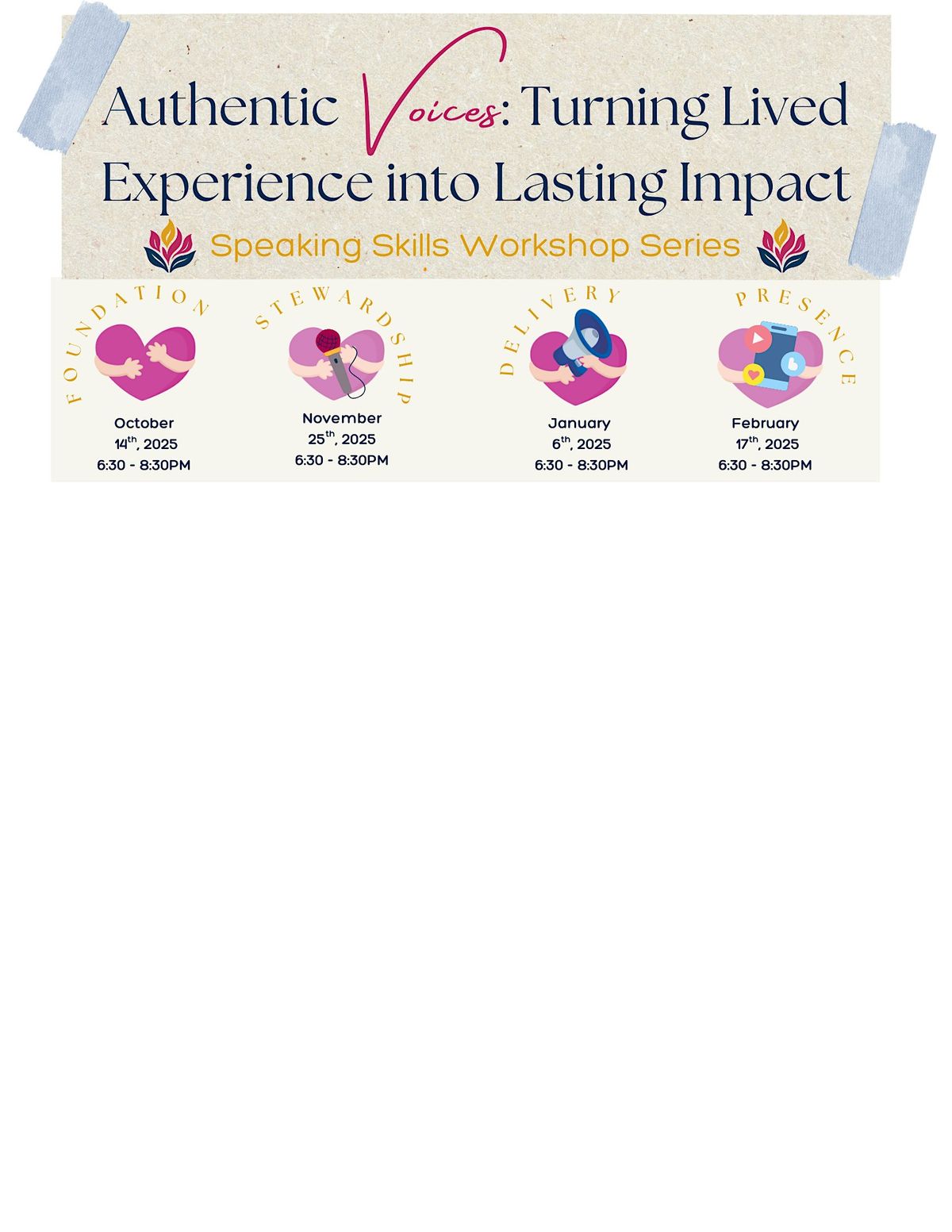 Authentic Voices: Turning lived-experience into lasting impact.