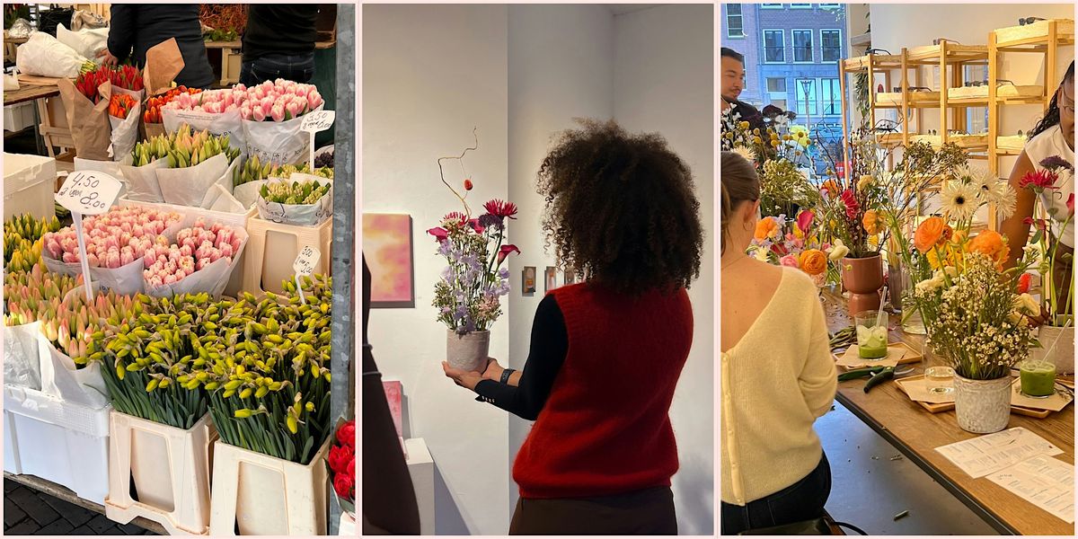 Sip & Bloom - Flower Arranging Workshop