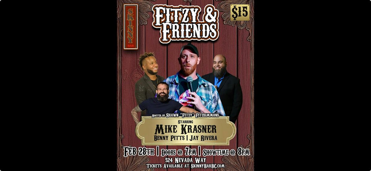 Fitzy & Friends Stand-Up Comedy February 28