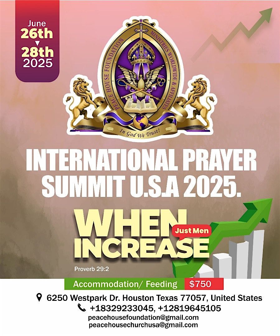 International Prayer Summit. U.S.A, 2025.