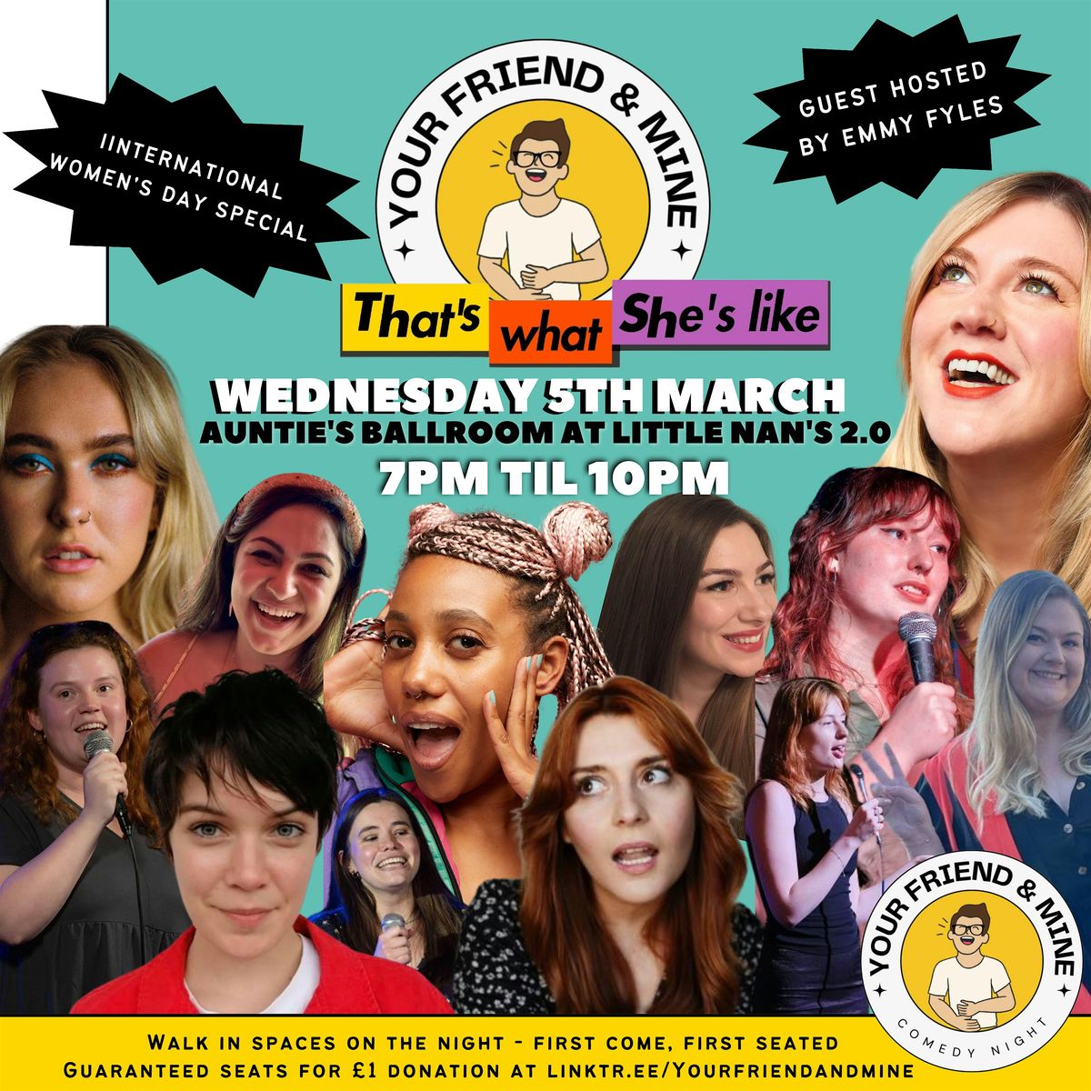 International Women's Day Comedy Night - Little Nan's 2.0