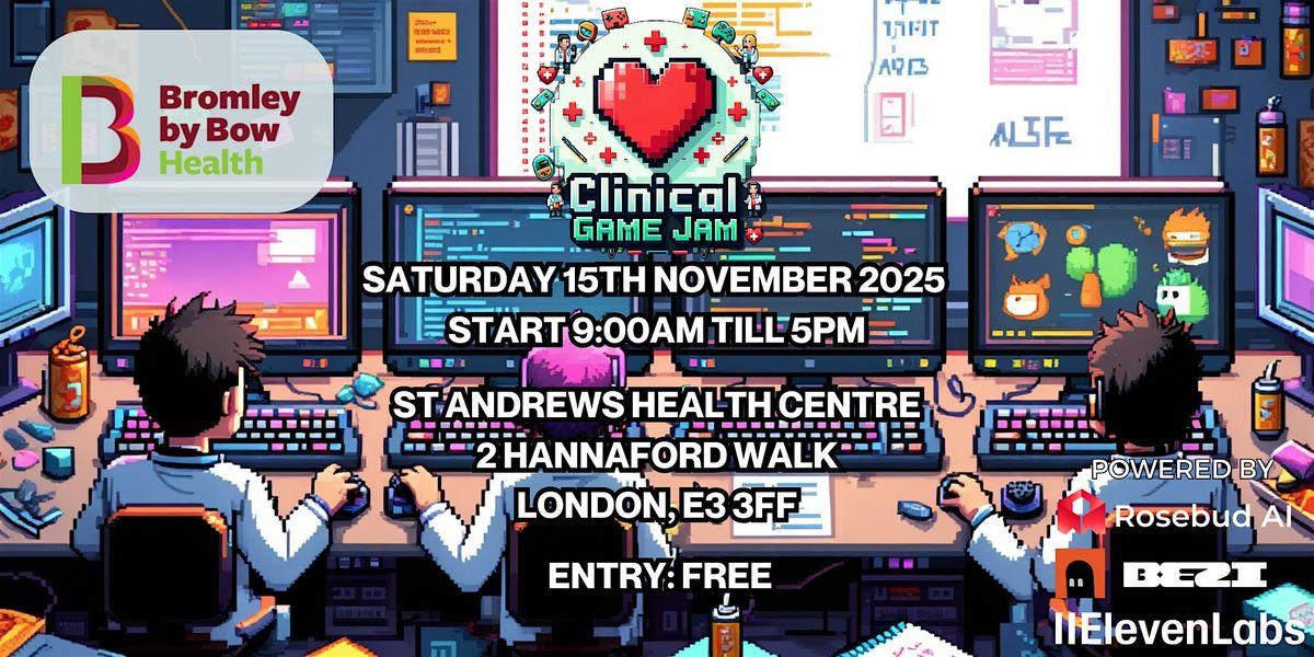 NHS Clinical Game Jam  - London