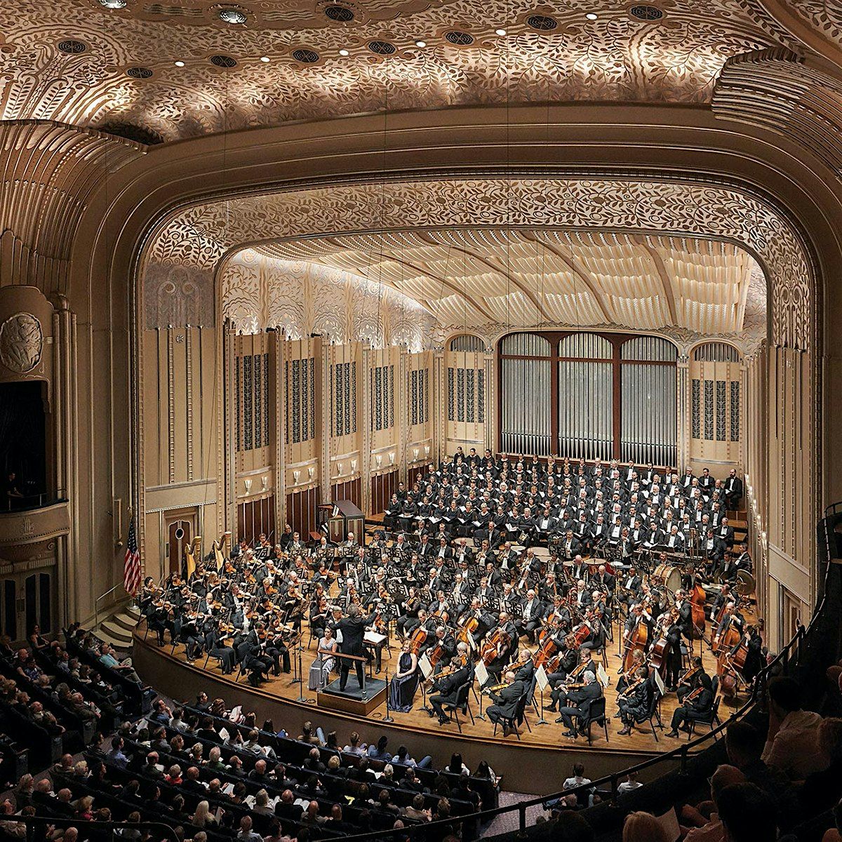 Cleveland Orchestra - Mahlers Song of the Earth Mandel Concert Hall