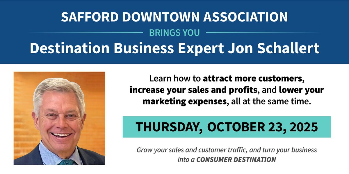 Jon Schallert - Teaching Businesses How to Become Consumer Destinations