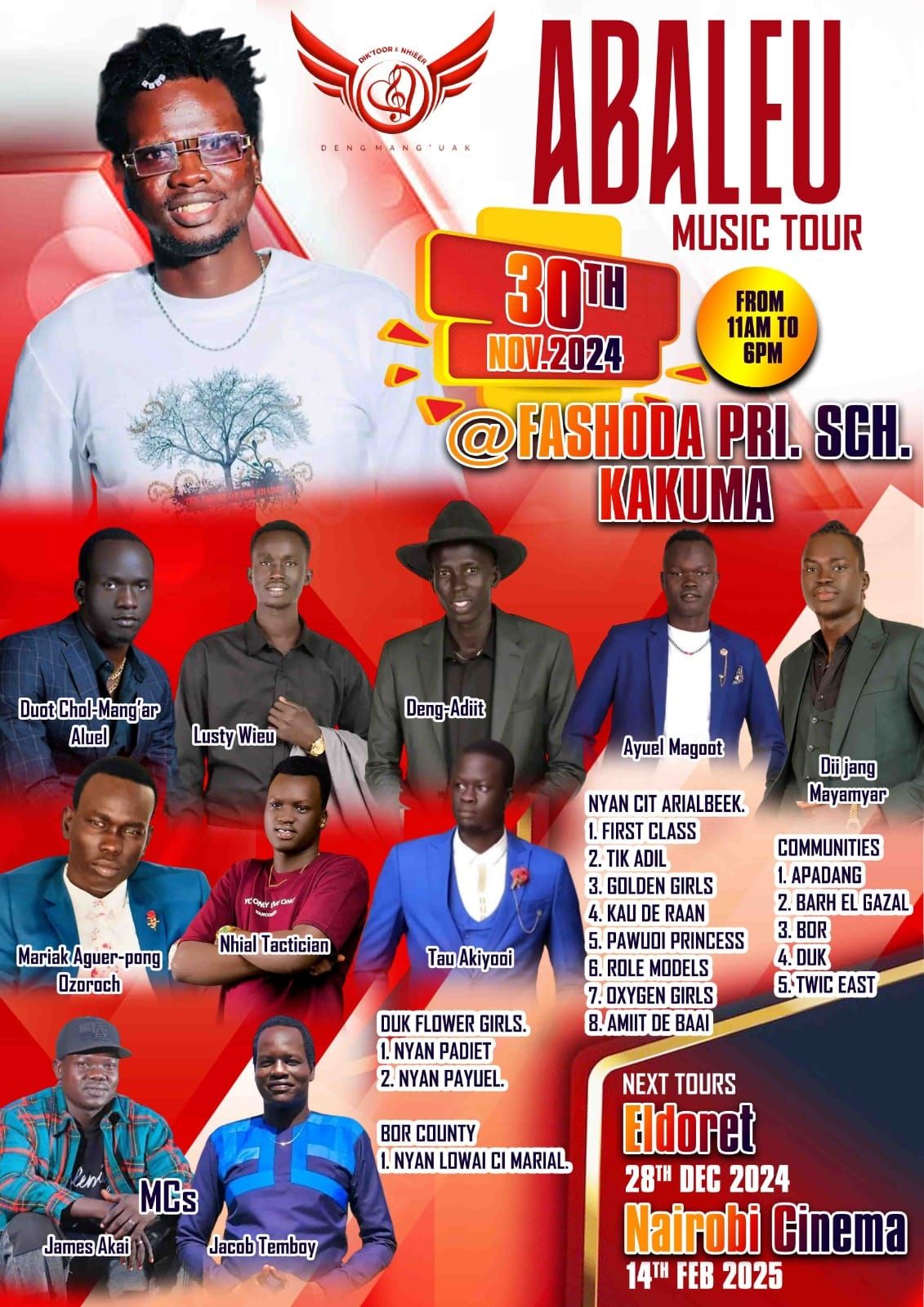 ABALEU MUSIC TOUR