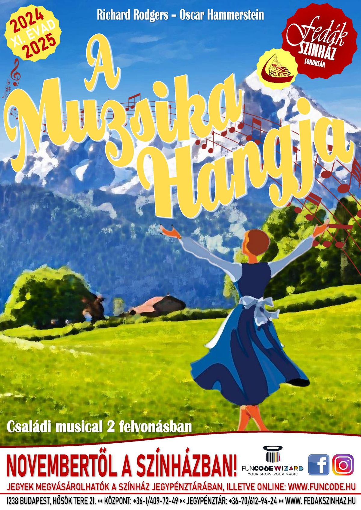 Rodgers-Hammerstein: A MUZSIKA HANGJA - csal\u00e1di-musical