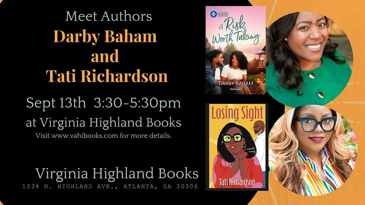 Meet Authors Darby Baham & Tati Richardson