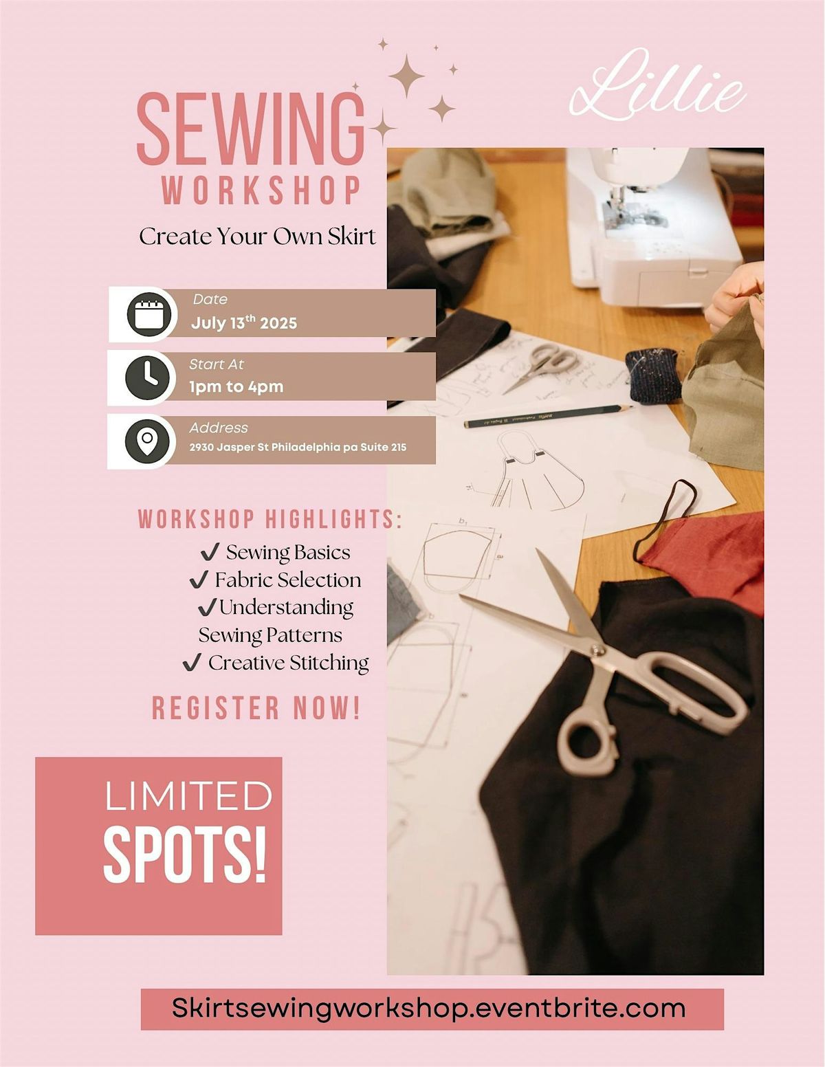 Sewing Workshop: Patterns for beginners