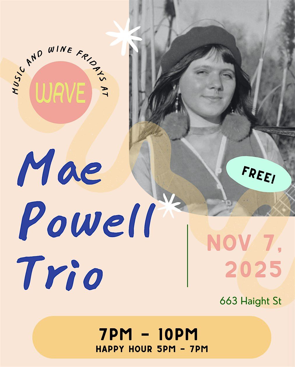 Mae Powell Trio at Wave