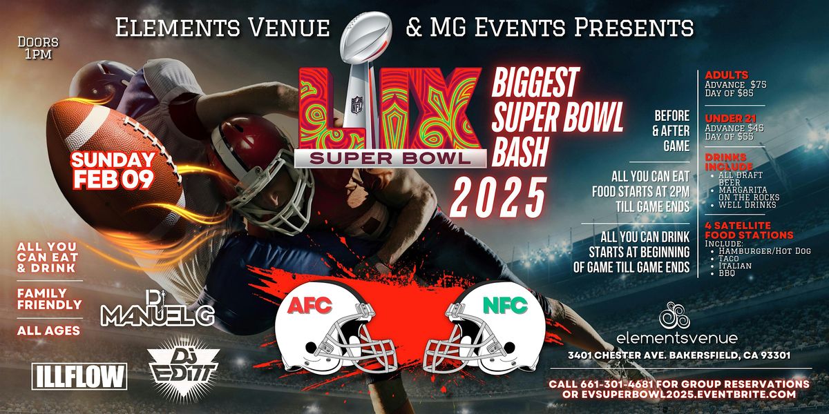 Super Bowl Bash 2025