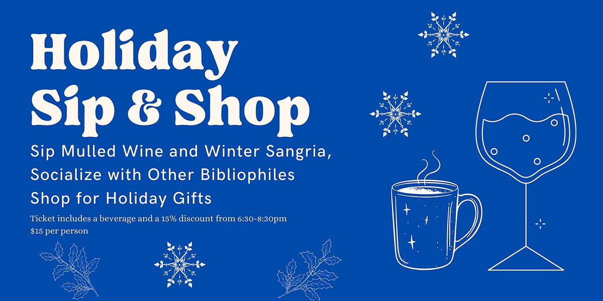 Holiday Sip & Shop