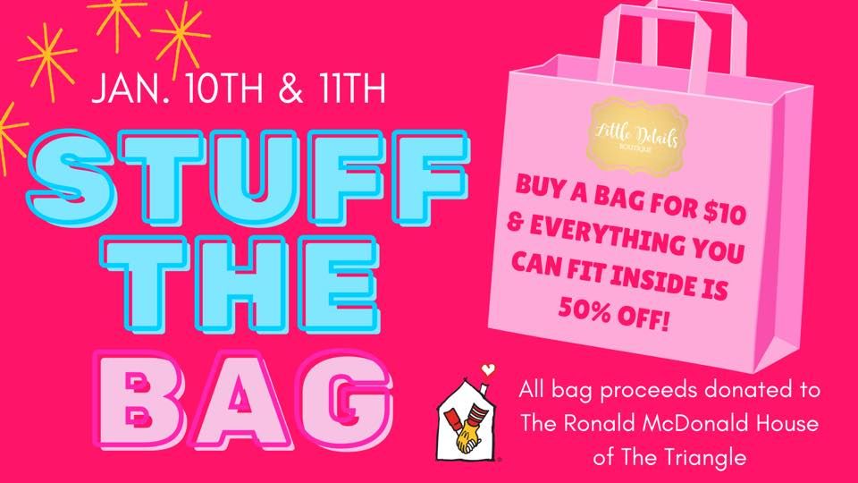 8th Annual Stuff The Bag Sale at Little Details