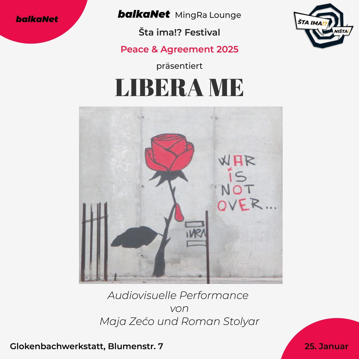 MingRa Lounge Present; LIBERA ME Audiovisuelle Performance 