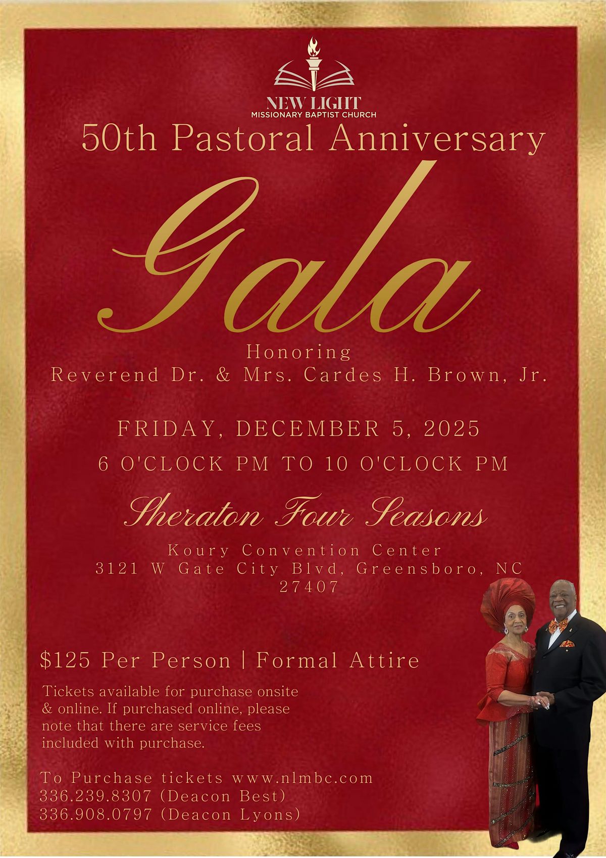 50th Pastoral Anniversary Gala