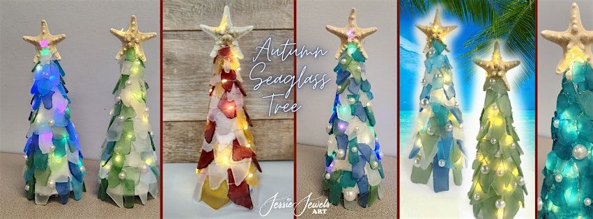 Sea Glass Tree Workshop at St Joseph Veterans Association