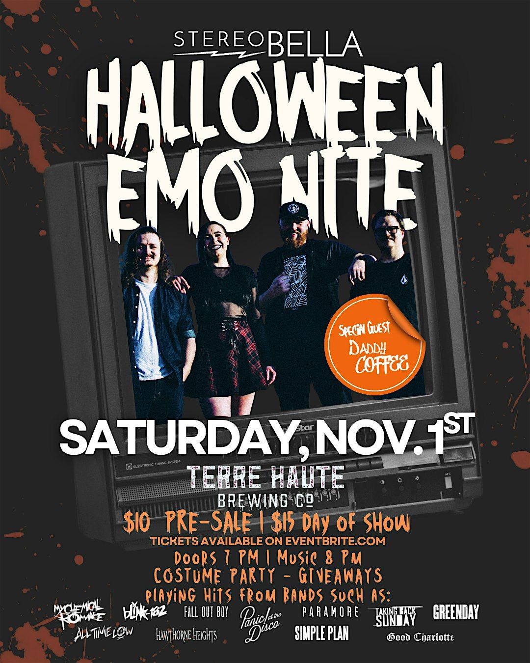 Halloween EMO Nite III- Featuring Stereobella