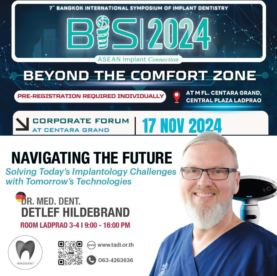 BIS 2024 Pre-Congress - Navigating the Future (Dr. Detlef Hildebrand)