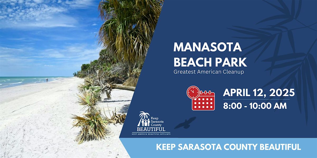 Manasota Beach Park: Greatest American Cleanup