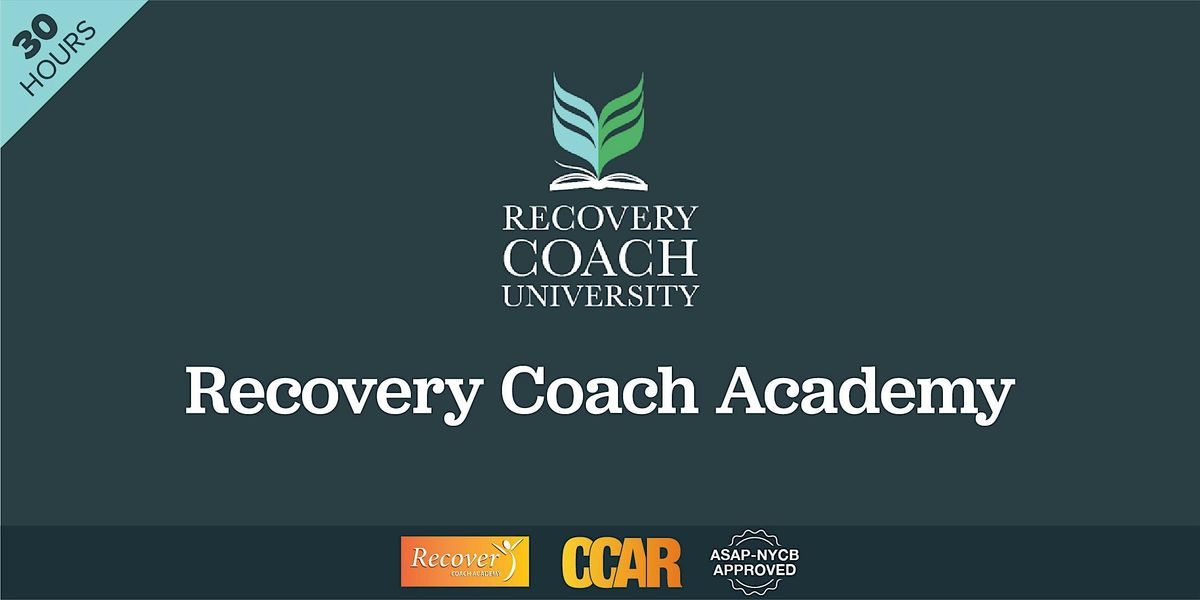 30 Hr. CCAR Recovery Coach Academy Training (Mar 2025)