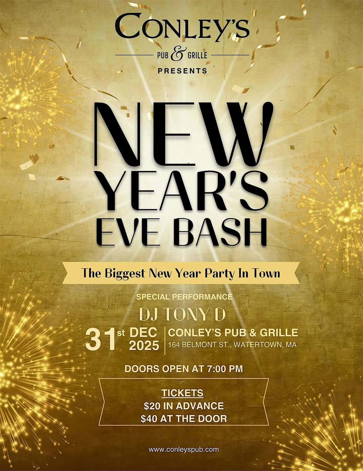 NEW YEAR'S EVE BASH