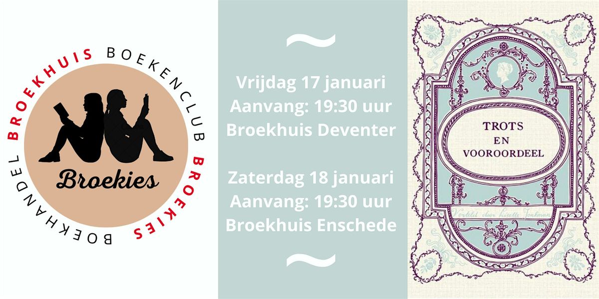 Broekies leest Jane Austen en hertellingen! Met kenner Karin Quint.