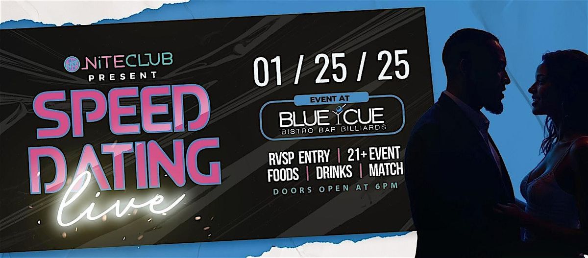 MY NiTECLUB LIVE: Speed Dating Night at Blue Cue