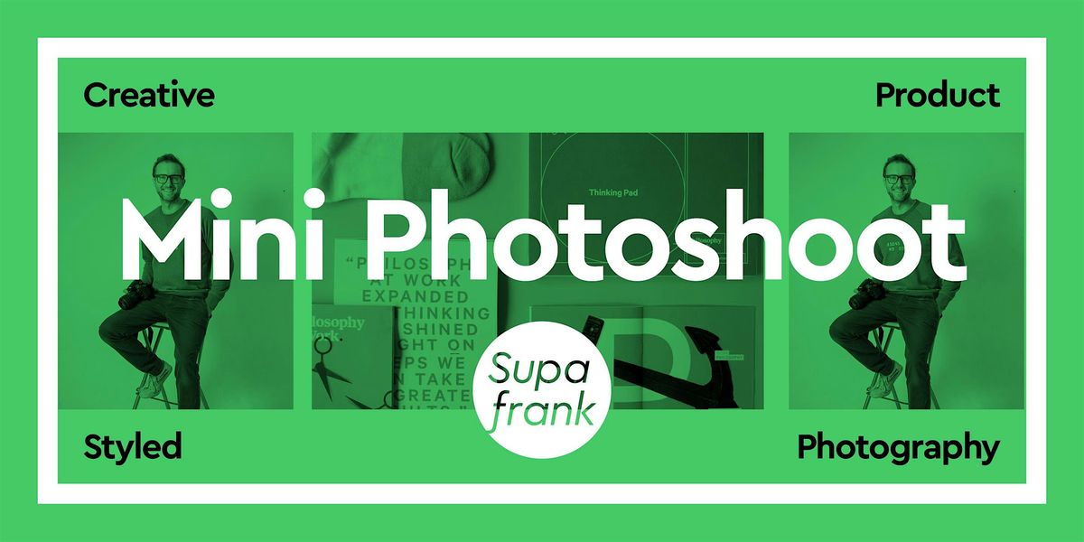 Styled Product Photography at Supafrank Pop-Up